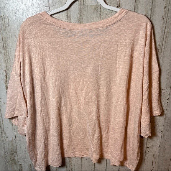 Old Navy Size 3X Light Pink FORCE OF NATURE Graphic Short Sleeve Womens Top NWT! - Picture 10 of 15
